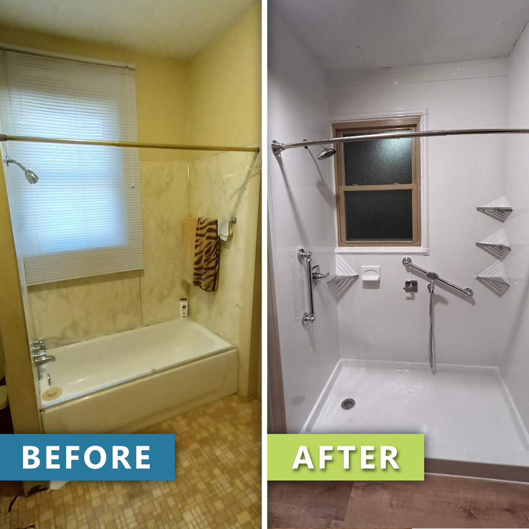 Bathroom Remodel Before and After Pictures | Bath Makeover of Arkansas