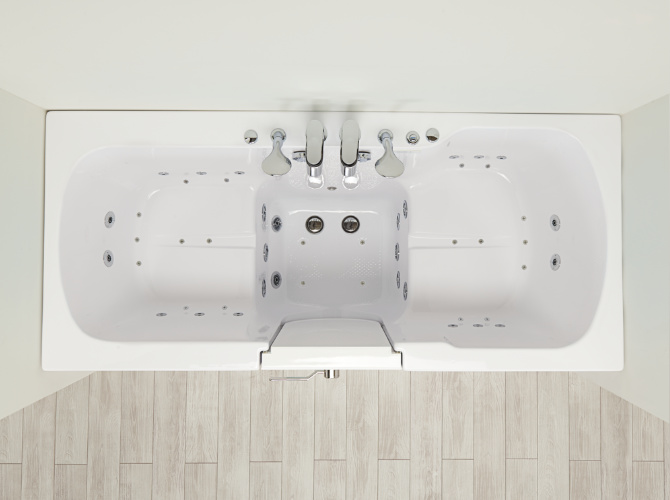 Two-Seat Walk-In Bathtub