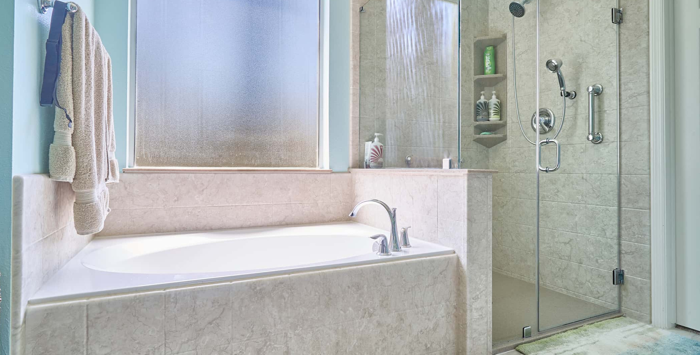 Walk-in showers replacing baths in many remodels